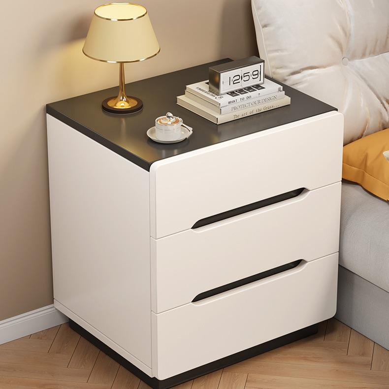 Nordic Simple Multi-layer Bedside Table with Luxury Drawer and Multi-functional Storage