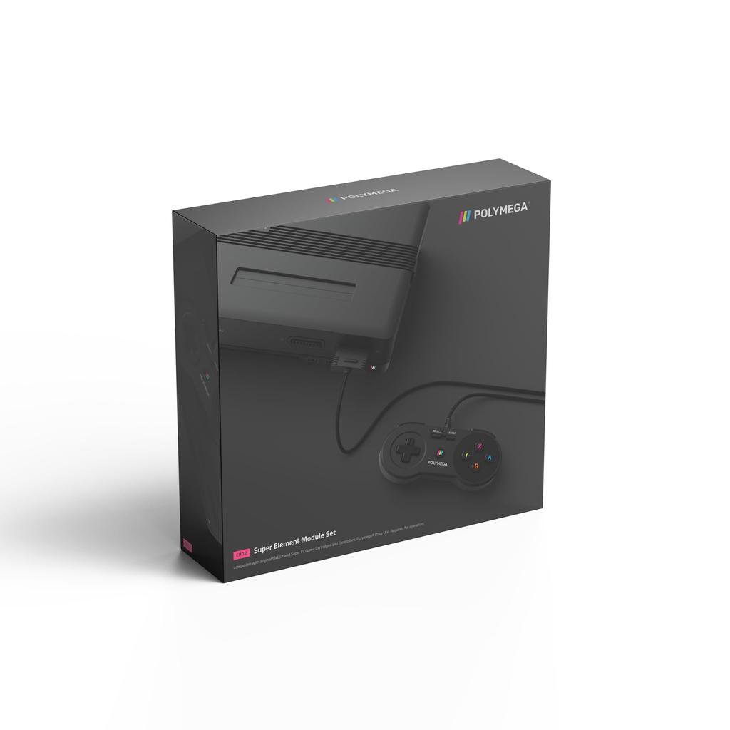 Polymega EM02 Polymega Module Dedicated Wired Controller Set EM02 Super Universal Black Dedicated Compatible Machine + Set/Module Nintendo® PM-EM02-01