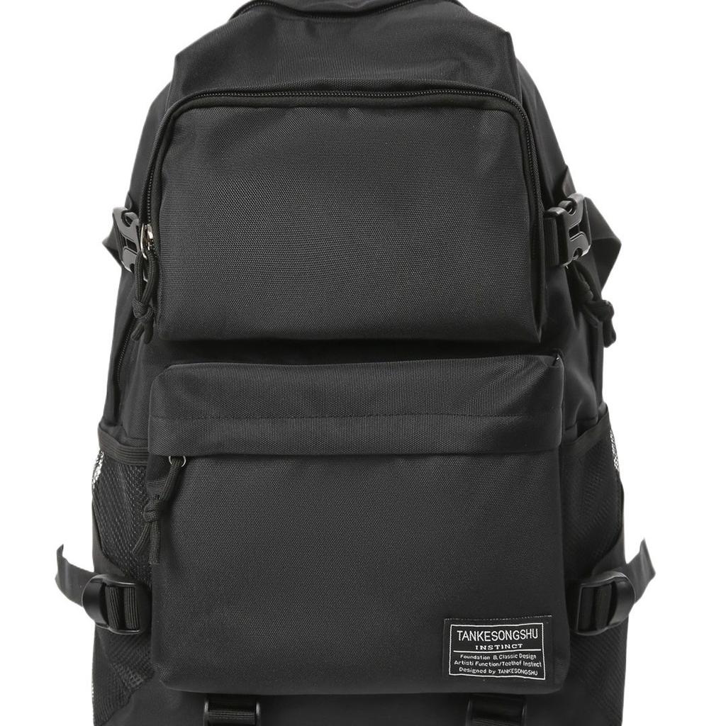 Schoolbag Japanese dark function backpack men's large capacity ins trend tooling backpack schoolbag female student computer bag tide