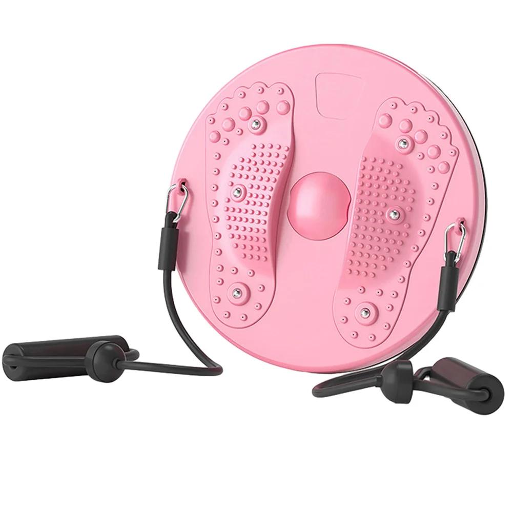 Waist Twisting Disc with Counter Fitness Balance Board LCD Screen Weight Lose Trainer Foot Massage Plate Waist Exercise Equipmen