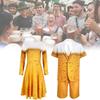 Oktoberfest Stylish Cosplay Suit For Men With Comfortable Polyester Fabric Ideal For Halloween