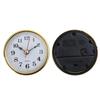 Mini Clock Insert Round Clocks Quartz Movement 2-1/2 65mm Diameter Clock Head Arabic Numerals DIY Crafts for Home