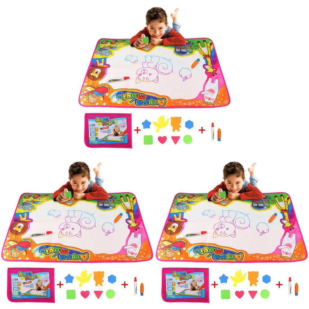 Kinder Aqua Doodle Wassermal-Zeichenmatte mit großem bunten Schreibbrett