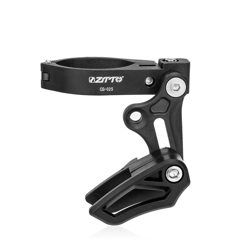 Tensioner Bike Chain Guide 31.8 34.9mm Clamp 1X System Chain Guide Stabilizer  MTB