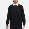 Nike Sb Fleece Skateboard Knit Breathable Spliced Embroidered Sweatshirt Men Tops Black DM6483-010