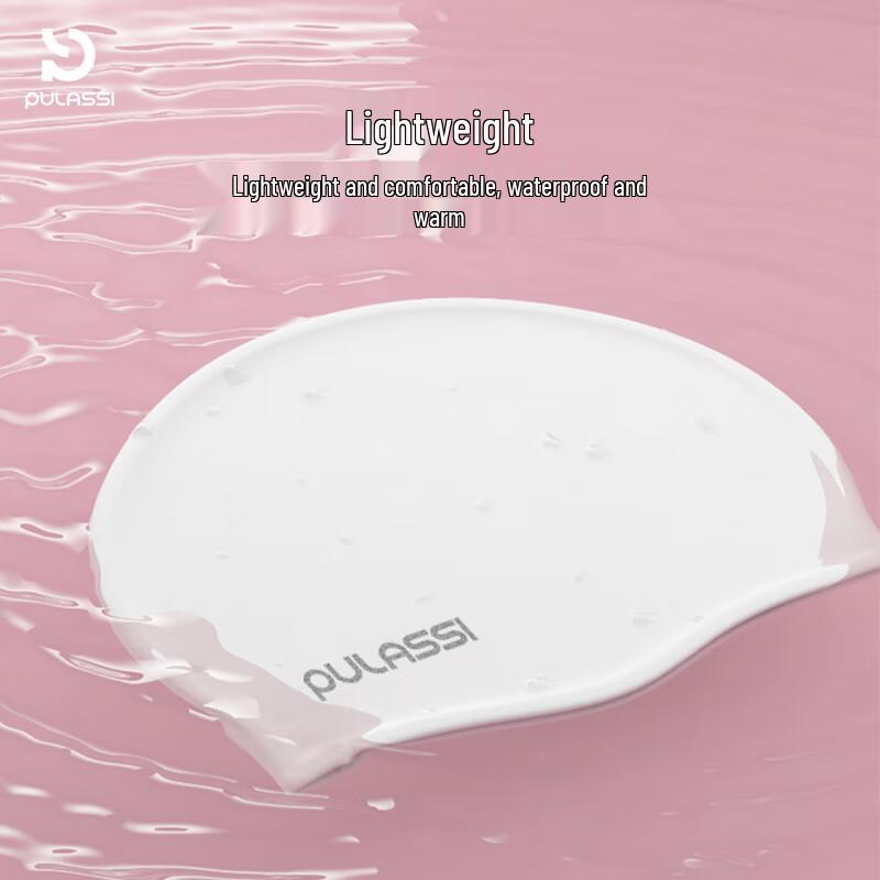 Prashi Silicone Waterproof Swim Cap for Adults