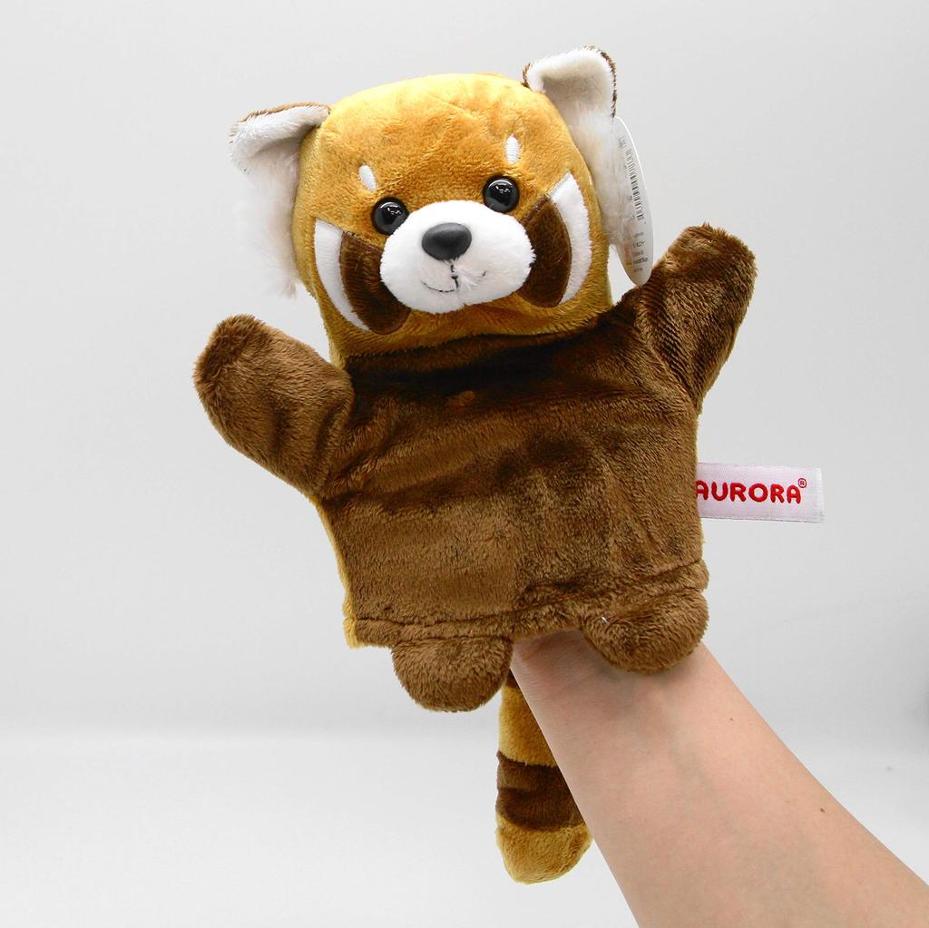 S.T. Aurora World Plush Hand Puppet Red Panda