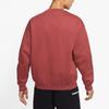 Nike Sweatshirts Men's Red Crew Neck Moderate Regular CV0554-661
