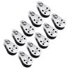 Industrial Grades Nonrust Steel Nylon Pulley Camping Gear Pulley For Sailboats Flagpole And Outdoor Equipment
