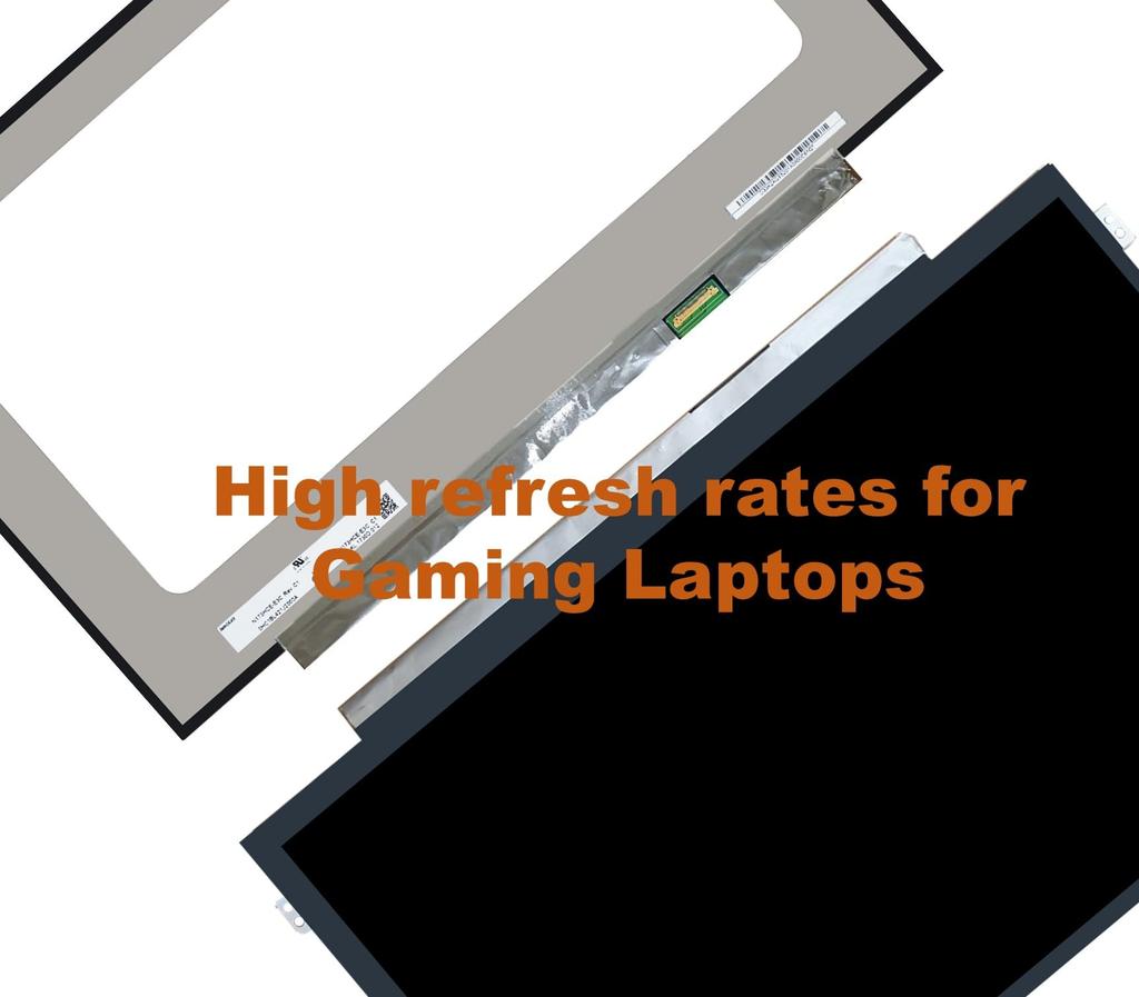 FULLCOM Inch Replacement Gaming LCD Panel Compatible Screen Models FHD IPS 40PIN 144Hz 15.6 (Non-Touch) N156HRA-EA1, LM156LF2F01, NE156FHM-NX1,
