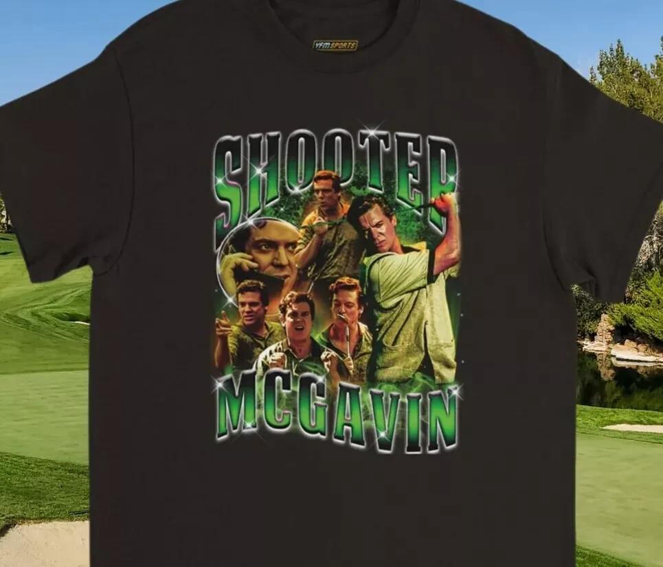 90-е Винтажная футболка Shooter McGavin Унисекс Размер S-4XL Унисекс Футболка XXXXL