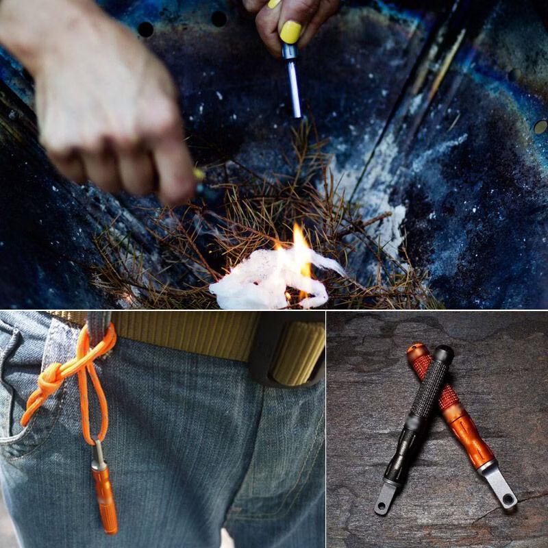 Brangdy Outdoor Survival Fire Starter Flint