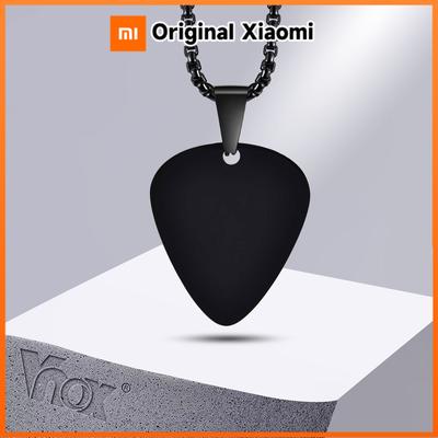 Vnox Jauna Unikāla Ģitāras Mediatora Kaklarota Vīriešiem Zēniem, Nerūsējošā Tērauda Ģitāras Mediatoru Kulons, Kaklarota Mūzikas Mīļotājiem, Dāvanas, Rotaslietas