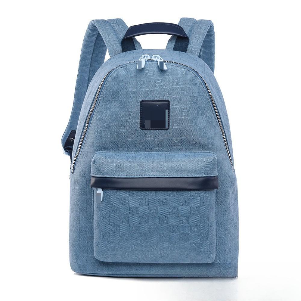 Schachbrettmuster Bedruckter Buchstaben-Rucksack Mittelschule Schultasche Große Kapazität Reisetasche Trendiger Sportrucksack für Herren und Damen.