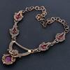 Ruby Necklace, 999 Copper Wire Wrapped Necklace Gemstone Jewelry, Handmade Necklace Amazing Jewelry, Gift For Her