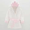 Bath Towel Blanket Bathrobe Night Gown Hooded Wrap Cute Soft for Children Baby