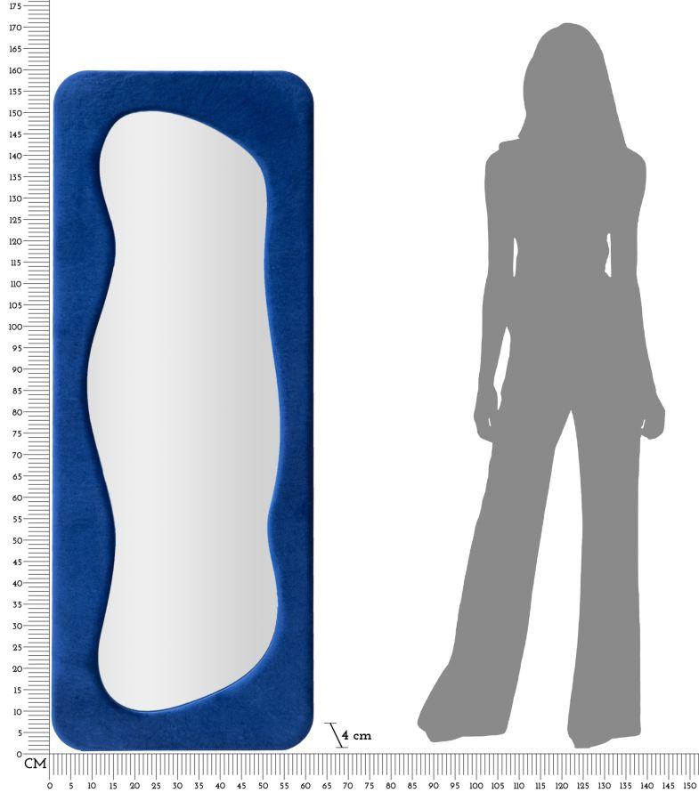 Wandspiegel Theodor Blau Cm 60X4X160