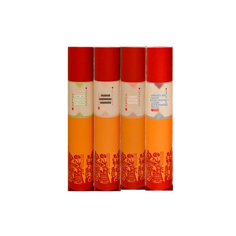 Tian Shan Mei Temple Blessing Bamboo Incense · Handmade Natural Herbal · 32.5cm Herbal Blessing Incense 100g