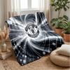Manchester United Theme Blanket Soft Flannel Blanket Plush Throw Blanket Cozy Sofa Bed Blanket for Home Decor
