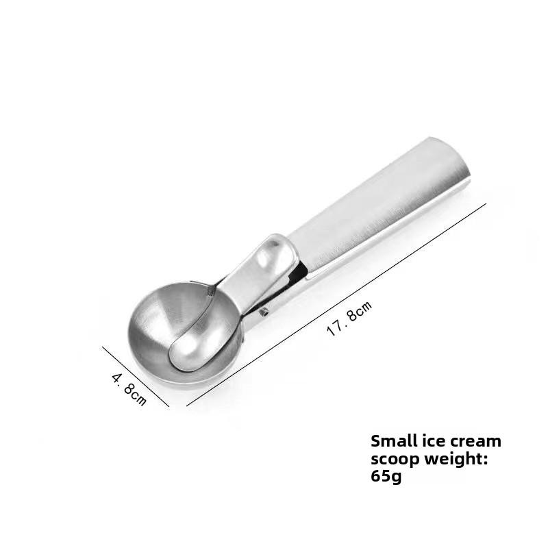 Multifunctionele Ijslepels Roestvrij Staal Dual-Purpose Scoop Fruit Watermeloen Lepel Bal Scoop Huishoudelijk Ijs Gereedschap