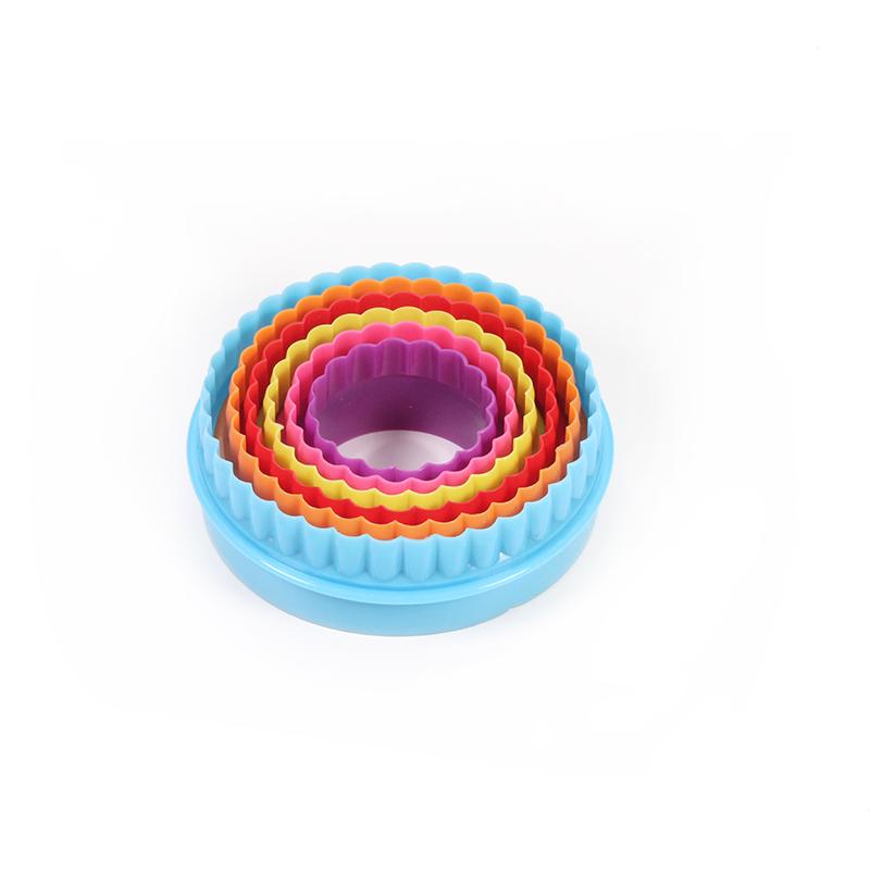 Leeseph Ausstechformen-Set für Kekse und Biskuits, Fondant- und Sandwich-Ausstechformen in verschiedenen Größen. Rund, Herz, Blume, Quadrat, Stern