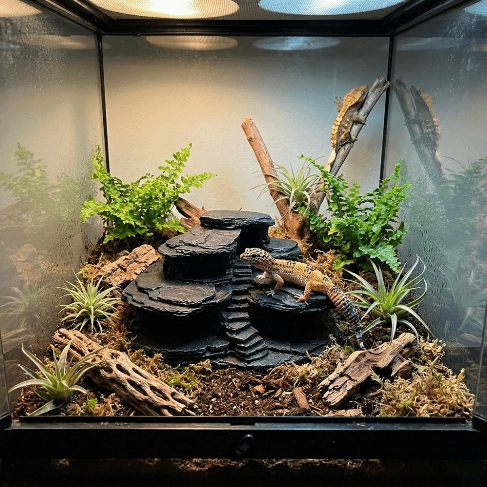 3D Printing Fish Tank Rockery Ornaments Realistic Texture Simulated Rock  Fish Tank Decoration