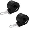 Weatherproof Boat Top Awning Straps Marine Webbing Strap Adjustable With Loop Stainless Steel Snap Hooks For Canopy Canoe