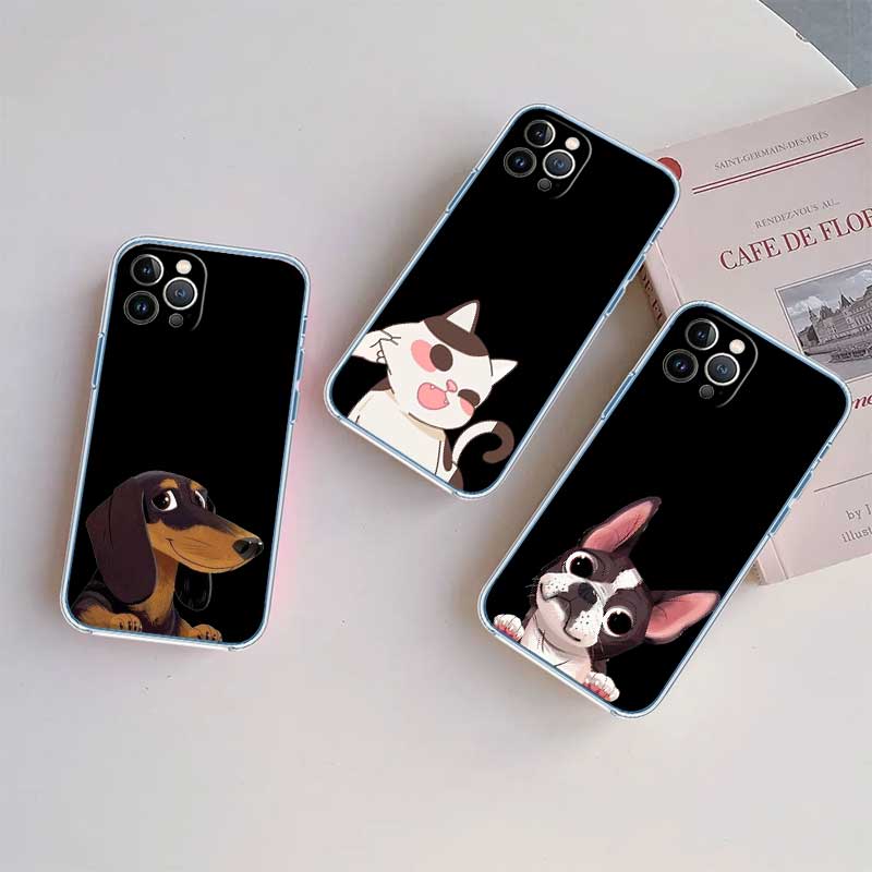 UP24 Cute Pug Dog Bull corgi Case for LG K22 K30 K40 K40S K41 K42 K50 K50S K51 K51S K52 K61 K62 K71 K92 Q60 Q61 V40 V50 V60