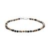 Bracelet - LUXENTER - Hayo - Landscape Jasper - Silver Finish - 19 Cm