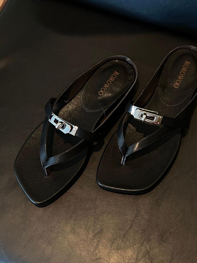 Anti-slip Shoes, Casual Shoes, Women's Beach Flat Sandals