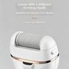 Rechargeable Foot Care Device With 3 Roller Heads And 11 Attachments Professional Pedicure Kit For Smooth And Soft Feet