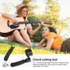 3-in-1 Guitar String Winder, Cutter, and Bridge Pin Puller - Multi-Tool for Acoustic and Bass Guitar Maintenance