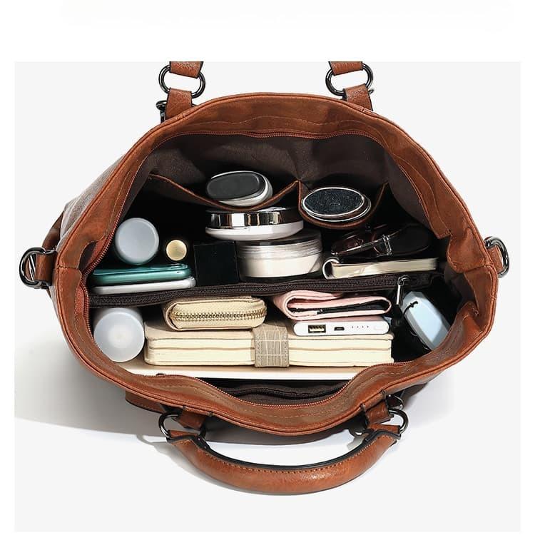 Large-capacity tote bag women's hand-to-hand crossbody bag