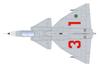 Swedish Air Force Interceptor JA37 Jagtvigen 17th Air Wing Plastic Model Molding Color Platts/Italeri 1/48 All-Weather TPA-15