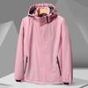 Thick Velvet Men's and Women's Jackets Waterproof Windbreaker Casual Jacket Simple
