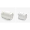 Daily Like Milky Drainable Cutlery Case S + L Set, White, 1 Set, Korean Popular Tableware