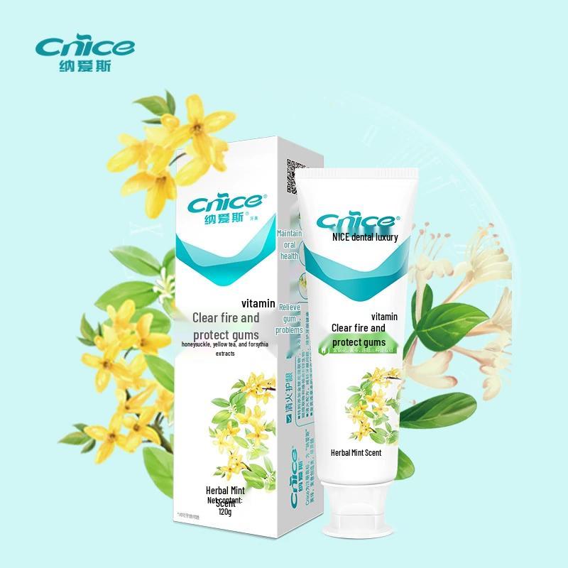 NICE Herbal Mint Fluoride Toothpaste