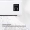 Elektrischer Wandheizer, Handtuchtrockner, Wandmontierter Raumheizer, Wasserdicht, Schnelle Erwärmung 1500 W, mit Fernbedienung für Schlafzimmer