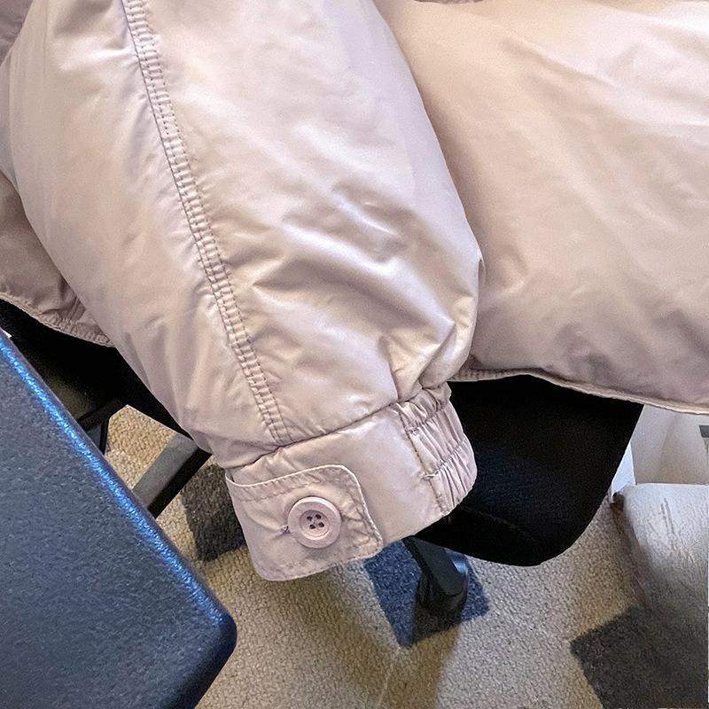 Girls' Winter Short Thick Down Cotton-padded Clothes, Children's Warm Cotton-padded Clothes, Baby Jackets, Bread Clothes