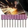 Abrasive Mounted Stone Flat Head Cylindrical Orange