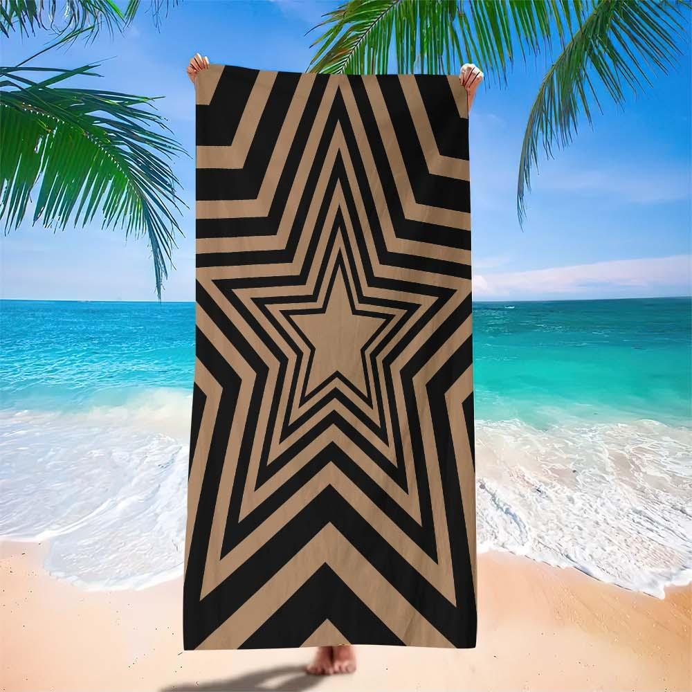One Piece of Oversized Microfiber Beach Towel That Is Soft, Quick-Drying, And Sand-Resistant, Perfect for The Beach, Pool, Yoga