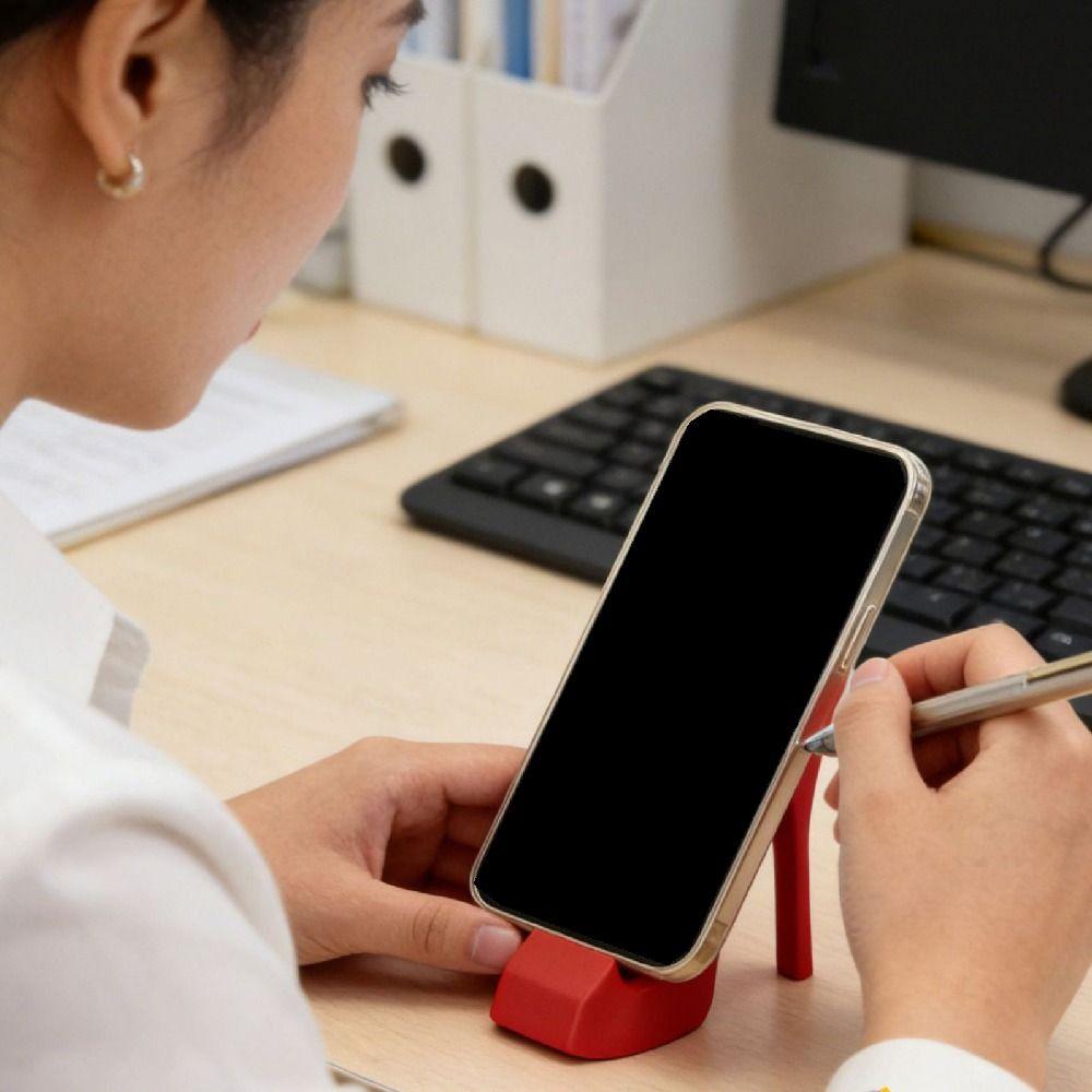 3D Printed Desktop Mobile Phone Holder Creative Smartphones Support Bracket Gifts for Girls