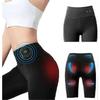High Waist Shorts Yoga-Hose Mit Ems Muskelstimulator Wiederaufladbar, Ultimativer Ems-Stimulator Für Gesäß Für Männer Und Frauen 8 Modi 19 Intensitätsstufen