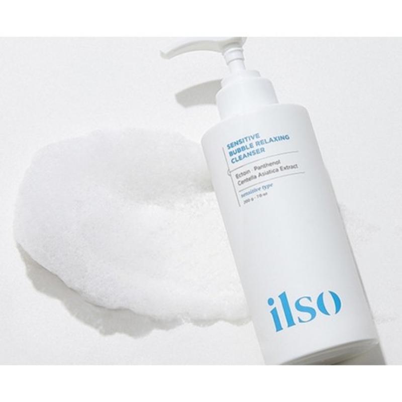 ilso Sensitive Bubble Relaxing Cleanser 200g