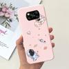 Pro Xiaomi Poco X3 Pro Pouzdro Poco X3 NFC Kryt Květina Roztomilý Kočka Malba Nárazník Skořápka Na PocoX3 X3Pro x3nfc Měkký Luxusní Silikon