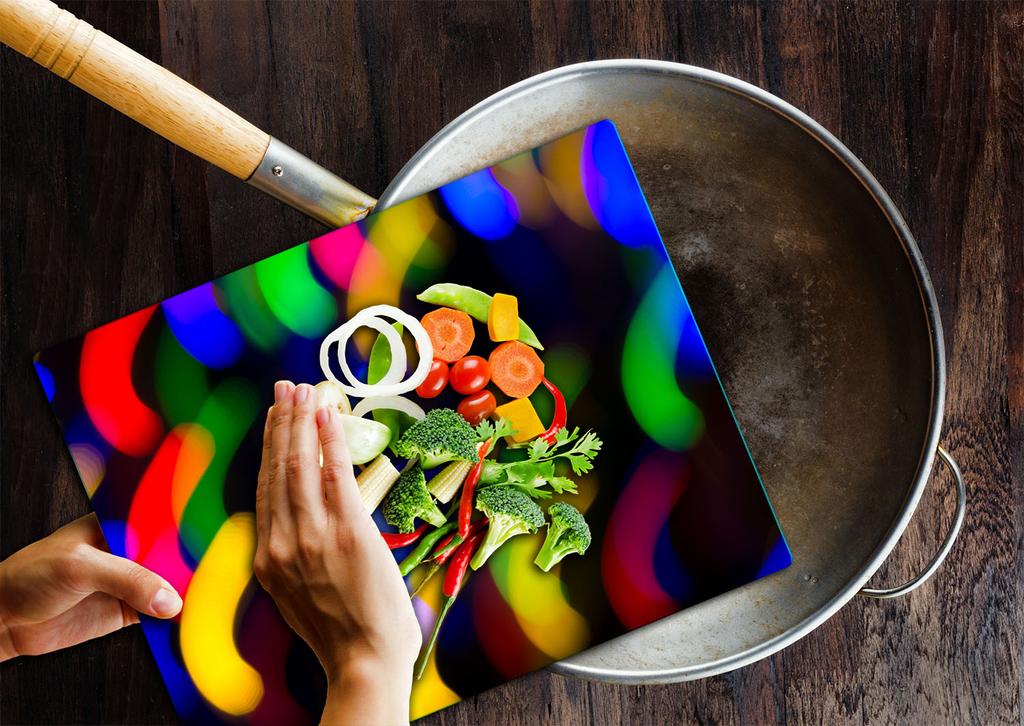 GLASS CUTTING BOARD 52x40 MODERN