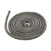 Black Stove Fire Rope Fireplace Sealing Rope Gasket Cord 6/8mm 2M Fiberglass Stove Door Fireplace Cord Replacement