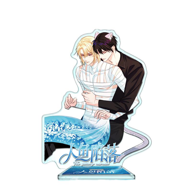 Jinyu Luoluo Series Acrylic Standing Sign HD Double-Sided Sandwich Craft White Chu Year Lanbo Rami Friends around