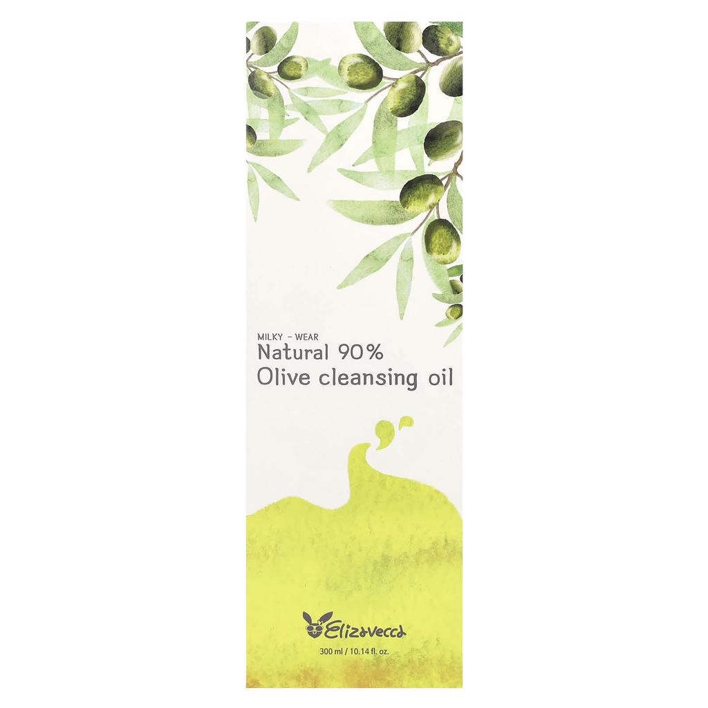 Milky-Wear, Natural 90% Olive Cleansing Oil, 300Ml(10.14Fl Oz)