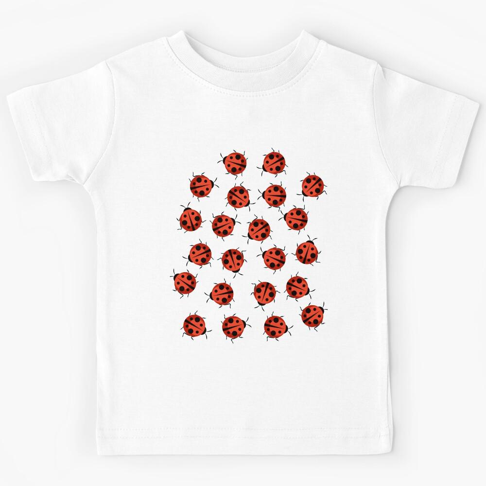 Ladybird, ladybirds, insect, insects, animals, nature, gift, gifts, present, t-shirt, america, usa Kids T-Shirt 140